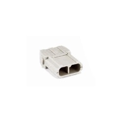 Insert HM modulaire, Raccordement à Sertir, mâle, 2 pin, 40A, Polycarbonate 